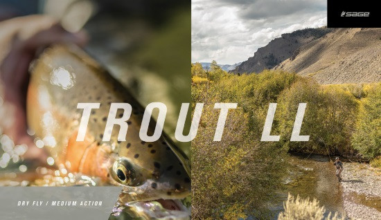 Sage Trout LL Blank w/Extra Tip Section Custom Fly Rod Crafters