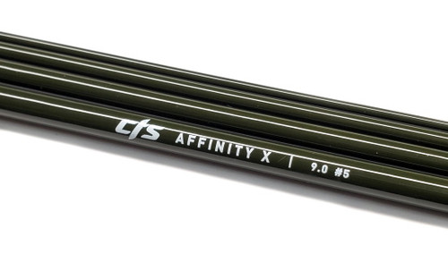 CTS "Dark Urban Green" Affinity X' Carbon Fiber Graphite Fly Rod Blanks