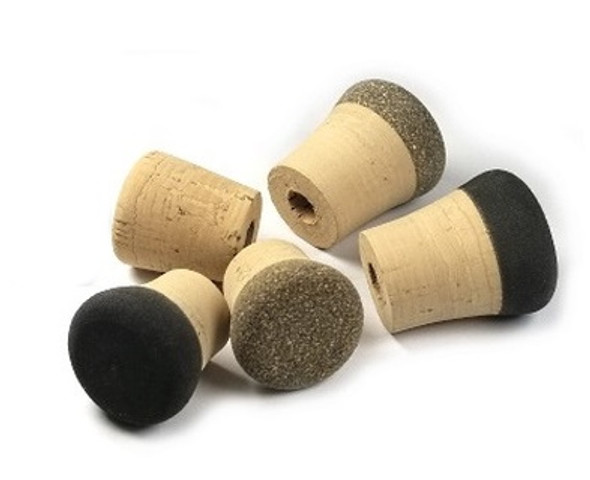 Cork fighting butts, available in 5 different styles.