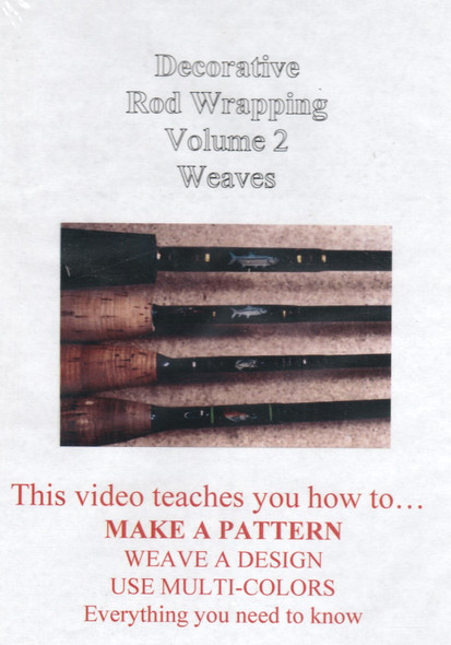 Decorative Rod Wrapping Volume 2 Weaves -DVD 