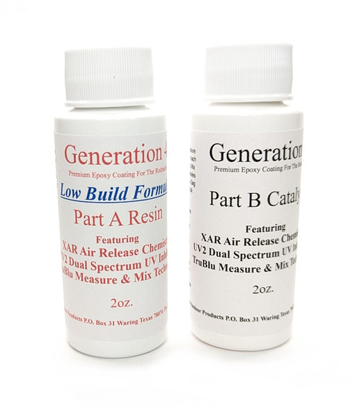 Generation 4 Low Build Finish Generation 4 Low Build Finish