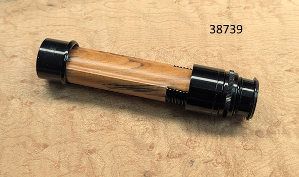 Uplocking Aluminum Reel Seat w/Maple Burl Insert-38739