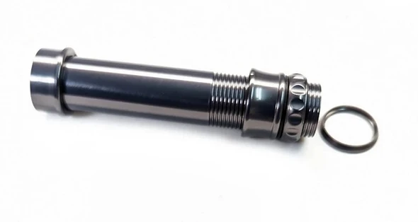 Lemke All Metal .705 Anodized Blue/Gray Uplocking Reel Seat