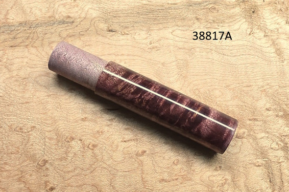 CFRC Maple Burl Dyed Purple 'WYSIWYG' Reel Seat Insert-38817A