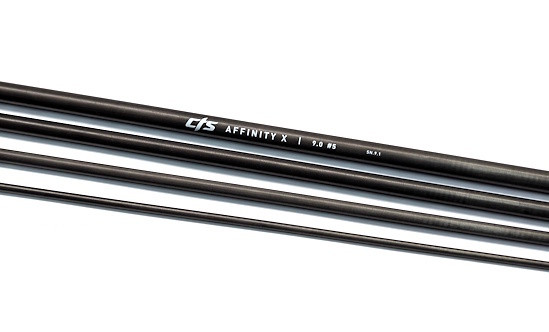 CTS "Charcoal" Affinity X 4pc Graphite Fly Rod Blank