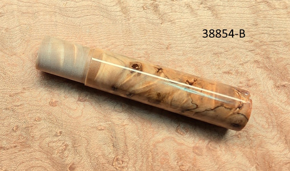 CFRC Spalted Maple Burl 'WYSIWYG' Reel Seat Insert-38854-B