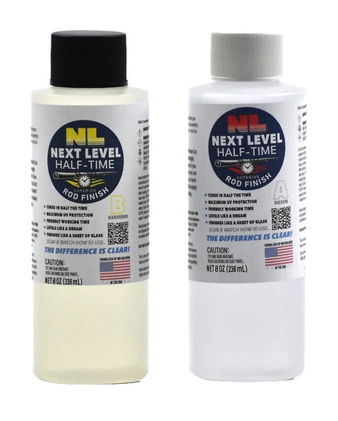 Next Level 'HALF TIME' Epoxy Rod Finish
