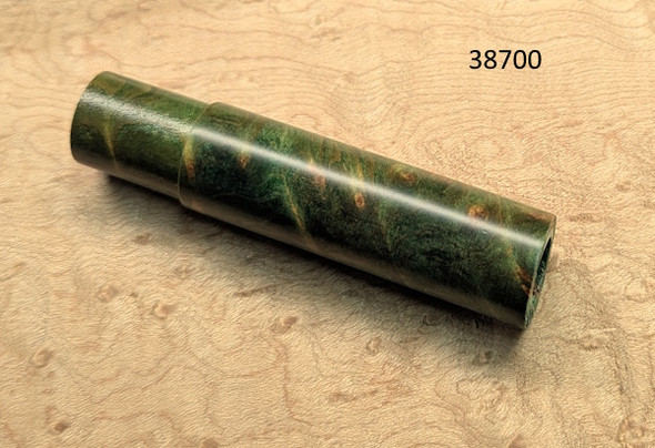'SeatWare' Maple Burl Dyed Green 'WYSIWYG' Insert for SW05 Reel Seats-38700