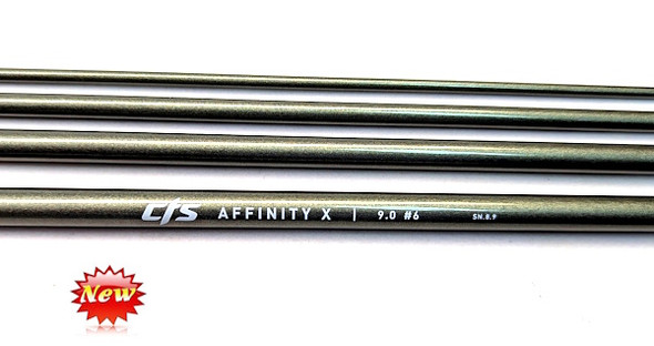 CTS "Pangea Green" Affinity X 4pc Graphite Fly Rod Blank