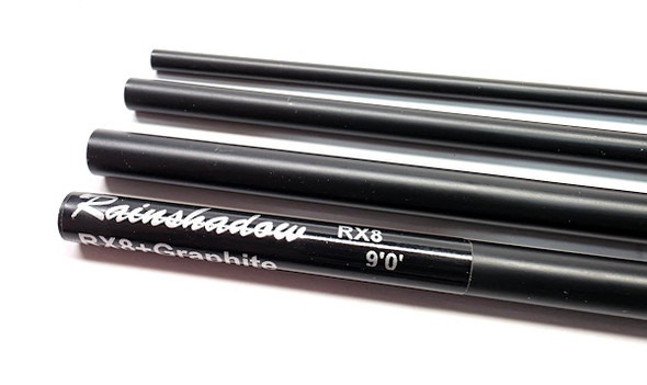 Rainshadow Immortal RX87 9'0" 4wt 4pc 'Matte Gray' blank-SALE!