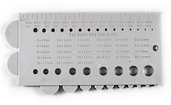 Tip & Guide Sizing Gauge
This sizing tool has taken the standard tip gauge to the next level.