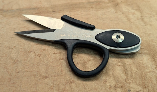 Kopter 'Clipper' Microserrated Edge Scissors