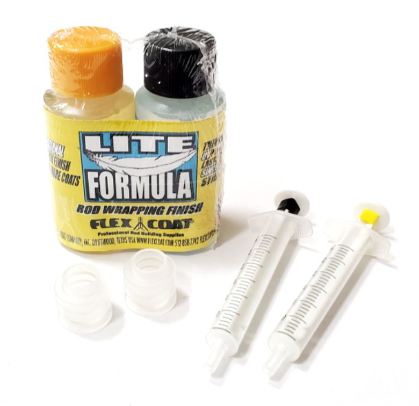 Flex Coat Rod Finish – Lite 2oz. Kit w/Syringes