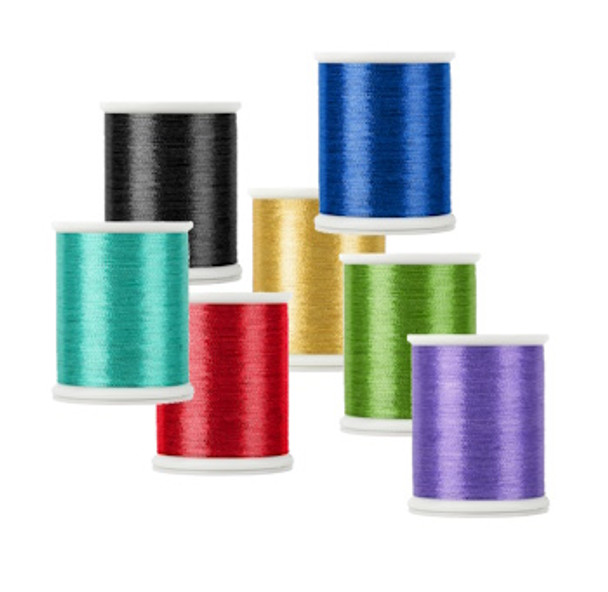 Fuji Ultra Poly Metallic Thread - 14 Colors