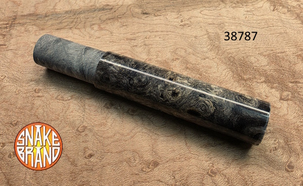Buckeye Black Burl Insert for Snake Brand .640 Seats 'WYSIWYG'-38787