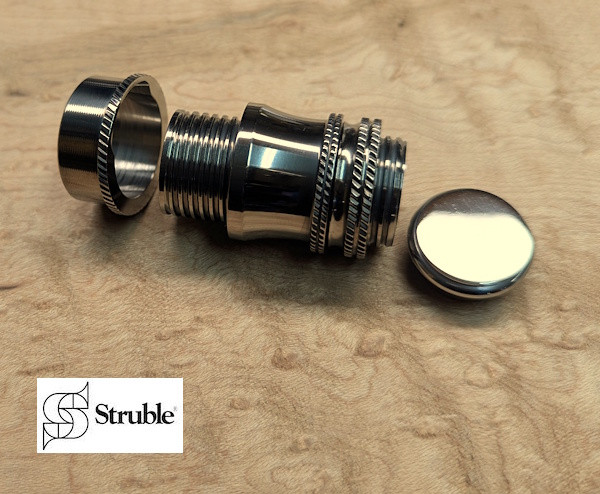 Struble U24 Dark Titanium Uplocking Reel Seat Skeleton