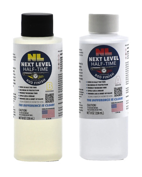 Next Level 'HALF TIME' Epoxy Rod Finish