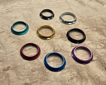Slim Profile Anodized Aluminum Winding Check