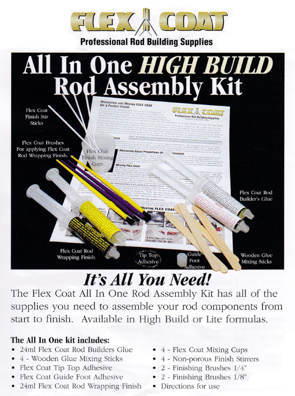 Flex Coat Professional Rod Building Supply's rod wrapper and