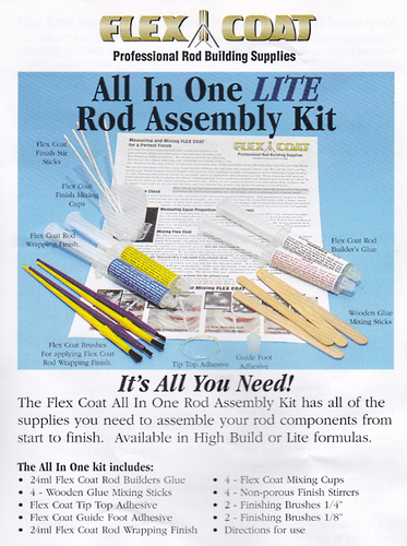 Flex Coat Guide Adhesive - Custom Fly Rod Crafters