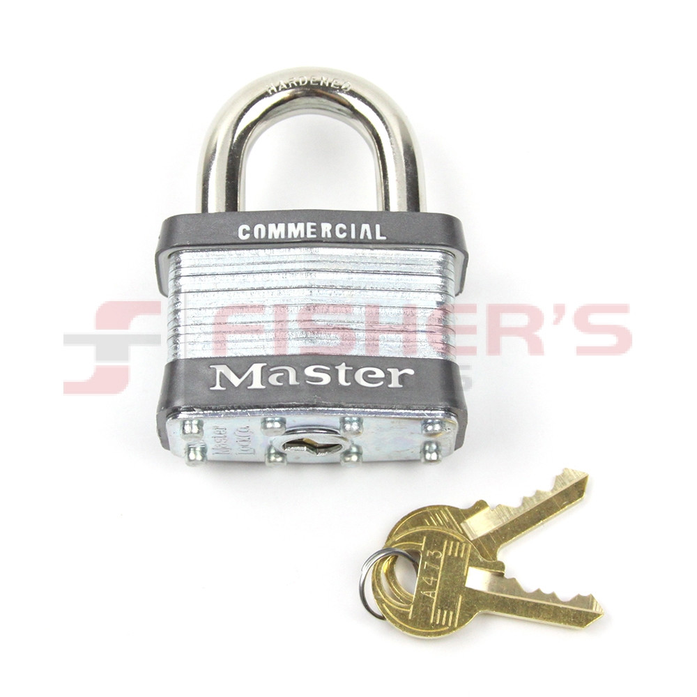 Laminated Padlock #5 (Keyed Alike #A389) - Fisher's Tools & Handles
