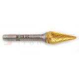 Carbide Bur Pointed Cone Shape (Titanium-Coated) 1/2" x 7/8" Carbide Bur Pointed Cone Shape (Titanium-Coated) 1/2" x 7/8"