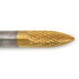 Carbide Bur Pointed Tree End (Titanium-Coated) 1/4" x 5/8" Carbide Bur Pointed Tree End (Titanium-Coated) 1/4" x 5/8"