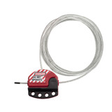 Adjustable Cable Lockout (15 Feet) Adjustable Cable Lockout (15 Feet)