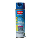 Industrial Quik-Mark Inverted Marking Paint Fluorescent Caution Blue Industrial Quik-Mark Inverted Marking Paint Fluorescent Caution Blue