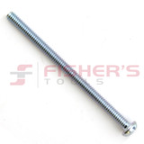 Round Head Slotted Phillips Machine Screw (100) 1/4" x 3/8"