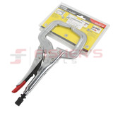 Round Tip Locking C-Clamp (11") Round Tip Locking C-Clamp (11")