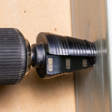 3-Step Drill Bit, 3/8-Inch Hex, Double Straight Flute, 7/8-Inch to 1-3/8-Inch