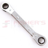 6-Point Offset Box Ratcheting Wrench 1/2" x 9/16"