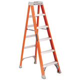 Fiberglass Step Ladder with SHOX System 7'
