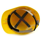 Hard Hat with Ratchet Suspension (Yellow)