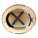 Full Brim Hard Hat with Ratchet Suspension (Spirit Of America) Full Brim Hard Hat with Ratchet Suspension (Spirit Of America)