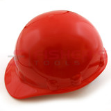 Hard Hat with Ratchet Suspension (Red)
