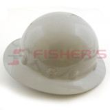 Full Brim Hard Hat with Ratchet Suspension (Gray)