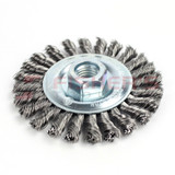 Cable Twist Wheel Brush (4") Cable Twist Wheel Brush (4")