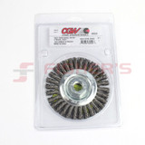 Cable Twist Wheel Brush (4") Cable Twist Wheel Brush (4")