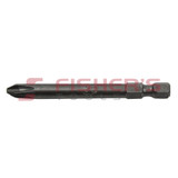 Phillips #2 Hex Shank Power Drive Bit - 1/4" x 2-3/4"