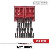 PACKOUT Set Socket 1/2" Dr (31 Piece)