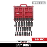 PACKOUT Set Socket 3/8" Dr (36 Piece)