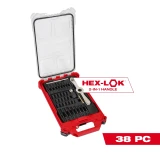 Metric Tap & Die Set w/ 2-in-1 Handle 38 Piece