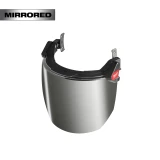Full Face Shield - Clear Coat Lens (Compatible with Milwaukee® Safety Helmets & Hard Hats)