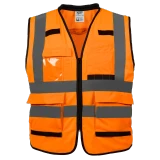 High Visibility Orange Performance Safety Vest - XXL/XXXL