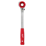 Lineman's High-Leverage Ratcheting Wrench w/ Milled Face