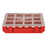 Red Deep Pro Small Parts Organizer 10-Compartment