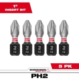 Impact Phillips Bit PH2 1" (5-Pack)