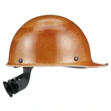 Skullgard Protective Cap Natural Tan - w/ Fas-Trac III Suspension, Large